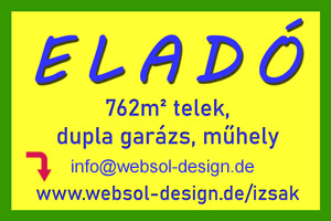 Idősebb ház eladó Izsak központjában.